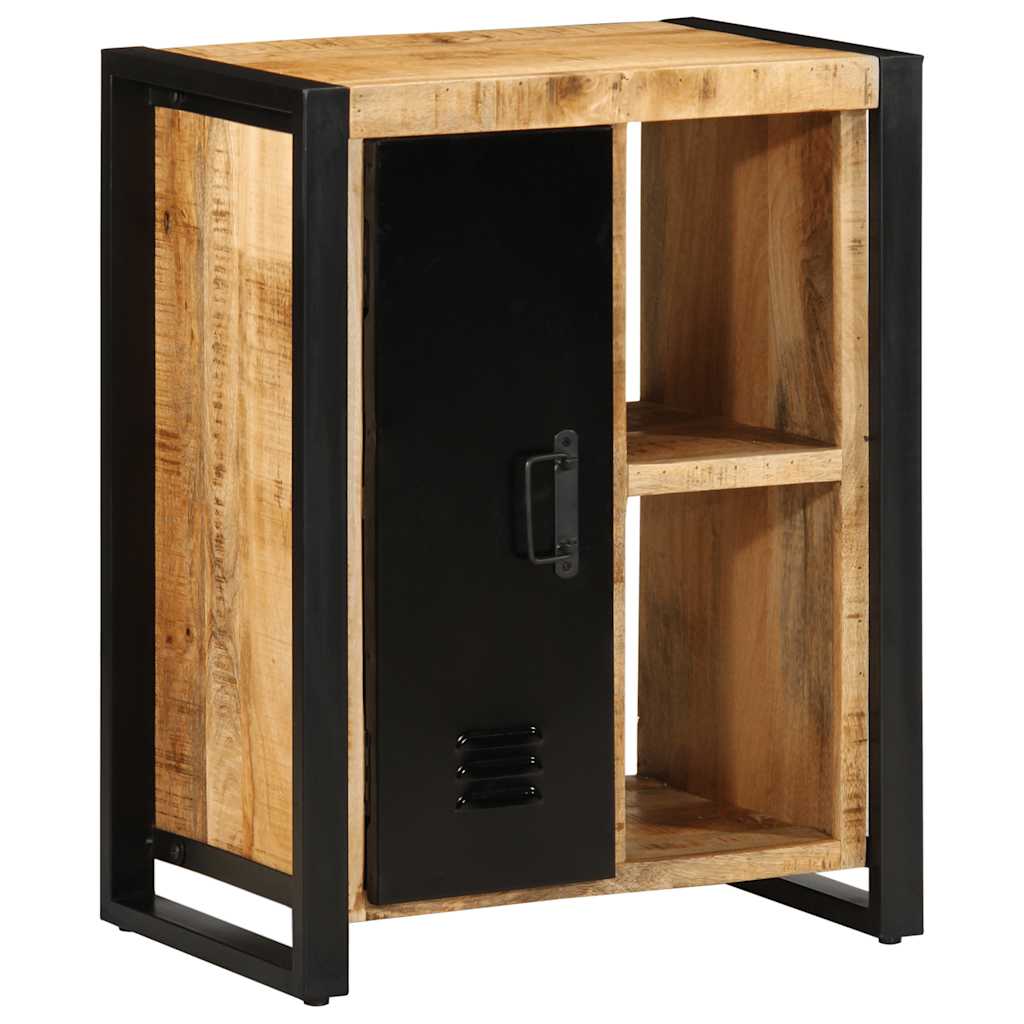 Buffet 55x35x70 cm bois de manguier brut massif - XIOS