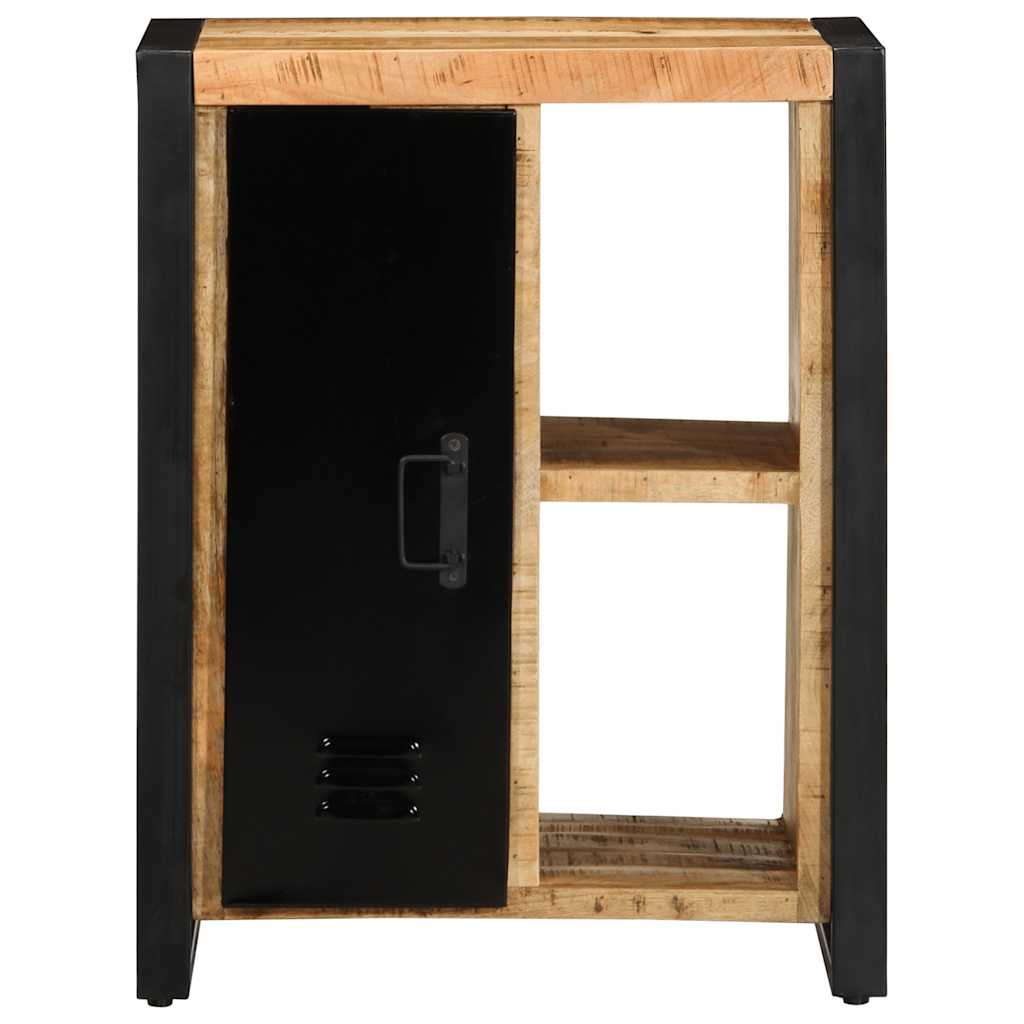 Buffet 55x35x70 cm bois de manguier brut massif - XIOS