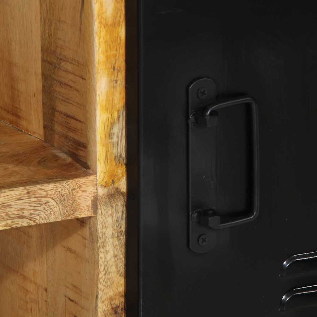 Banc à chaussures Marron Bois de manguier massif - XIOS