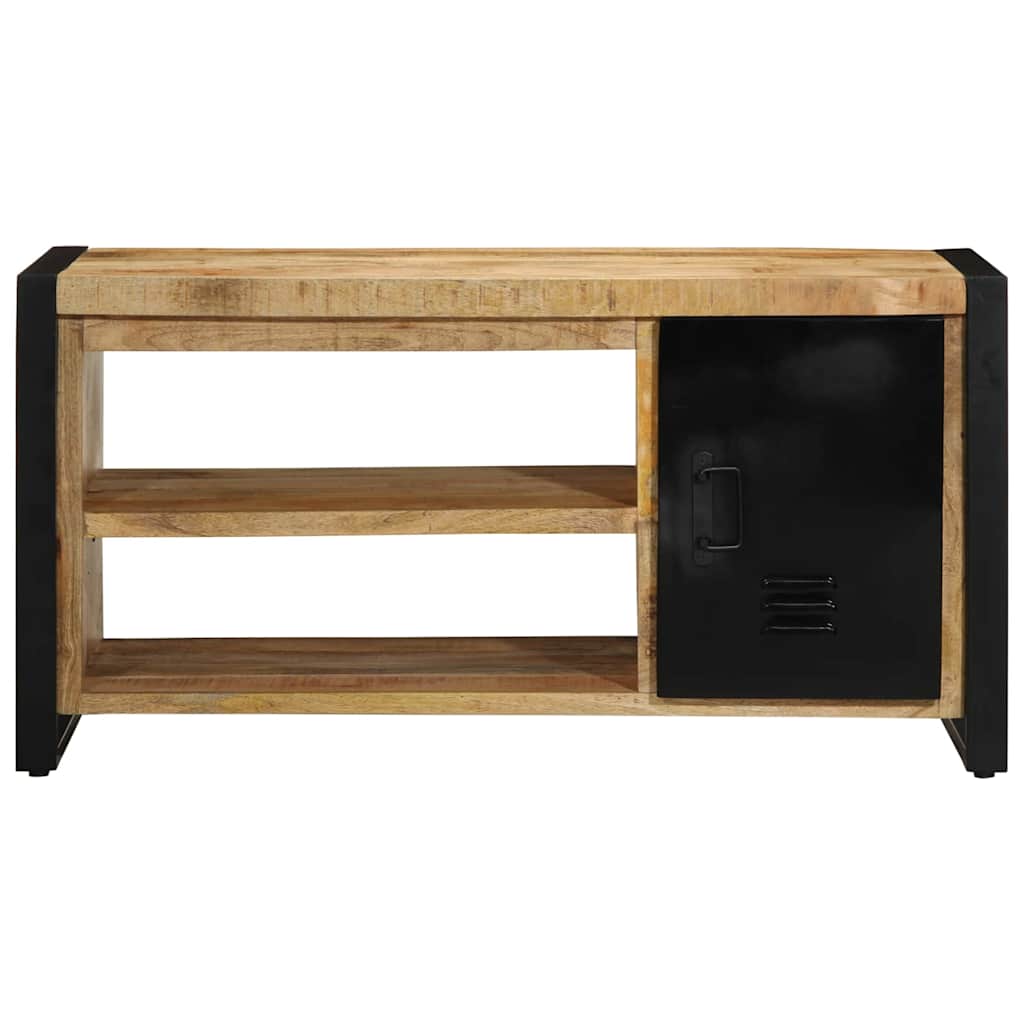 Banc à chaussures Marron Bois de manguier massif - XIOS