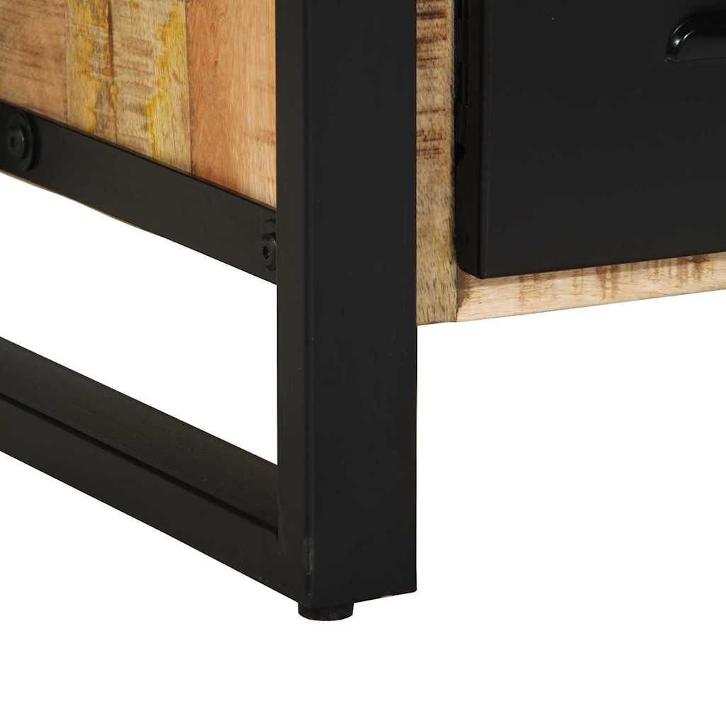 Armoire de salle de bain Marron Bois de mangue massif - XIOS
