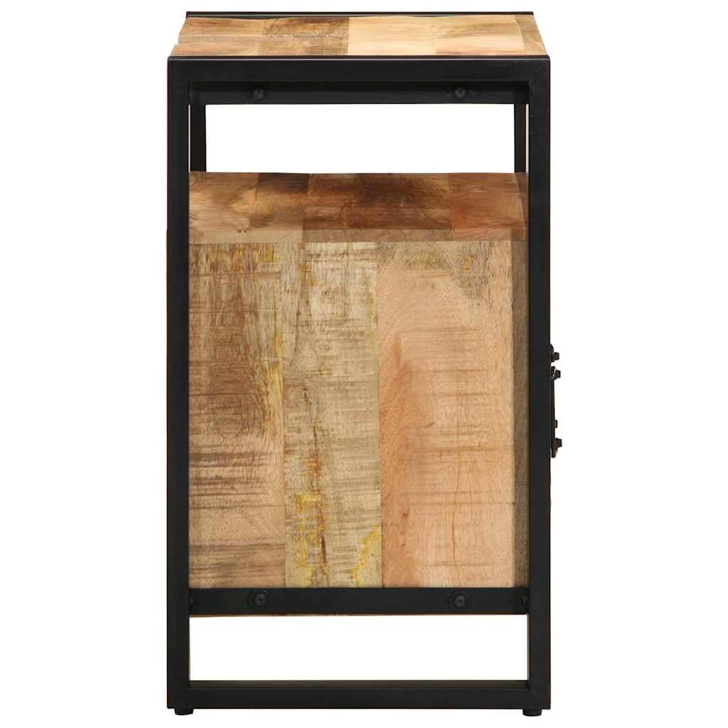 Armoire de salle de bain Marron Bois de mangue massif - XIOS