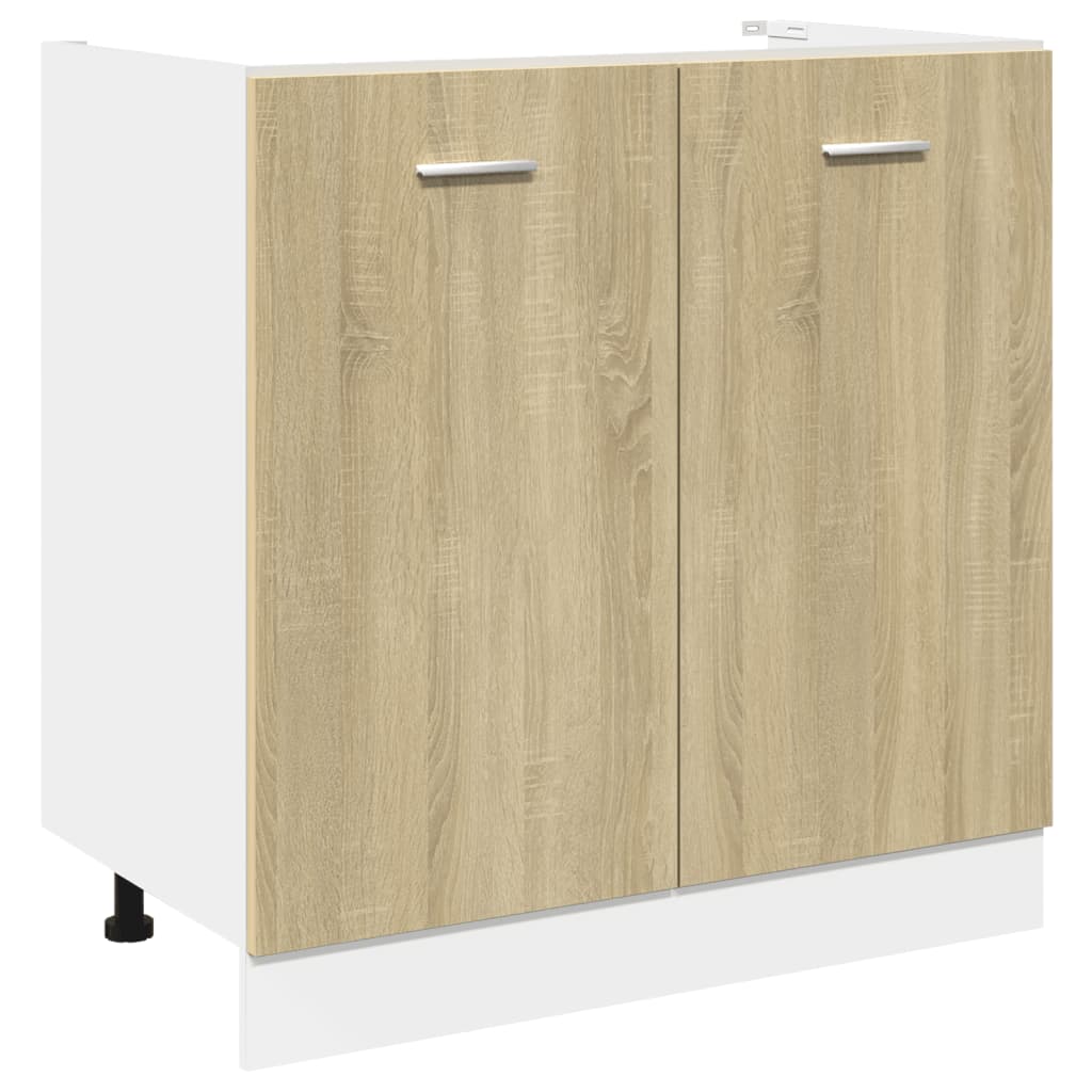 Ensemble d'armoires de cuisine "Lyon" 7 pcs chêne sonoma Meubles de cuisine vidaXL