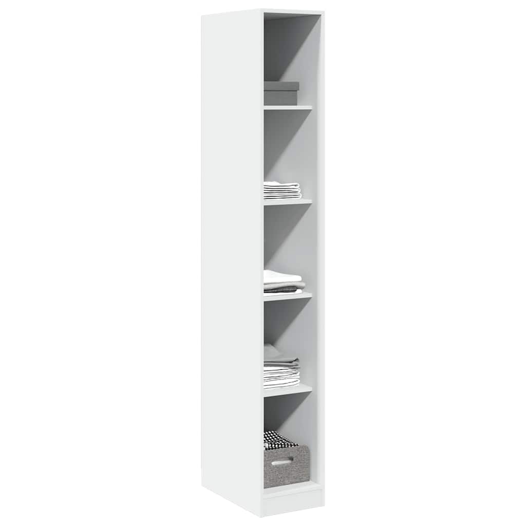 Garde-robe Blanc 30x50x200 cm Bois d'ingénierie - XIOS