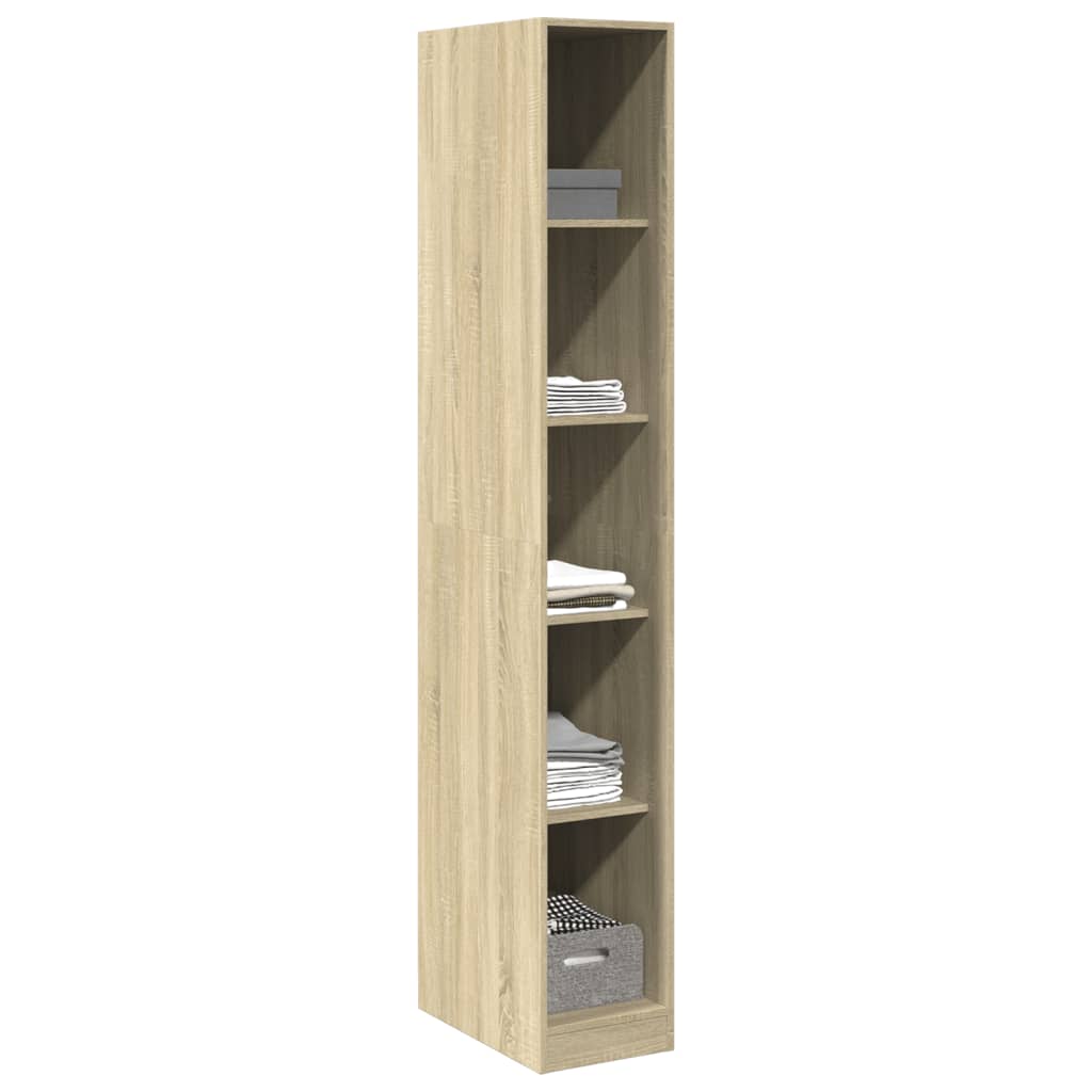 Garde-robe chêne sonoma 30x50x200 cm bois d'ingénierie - XIOS