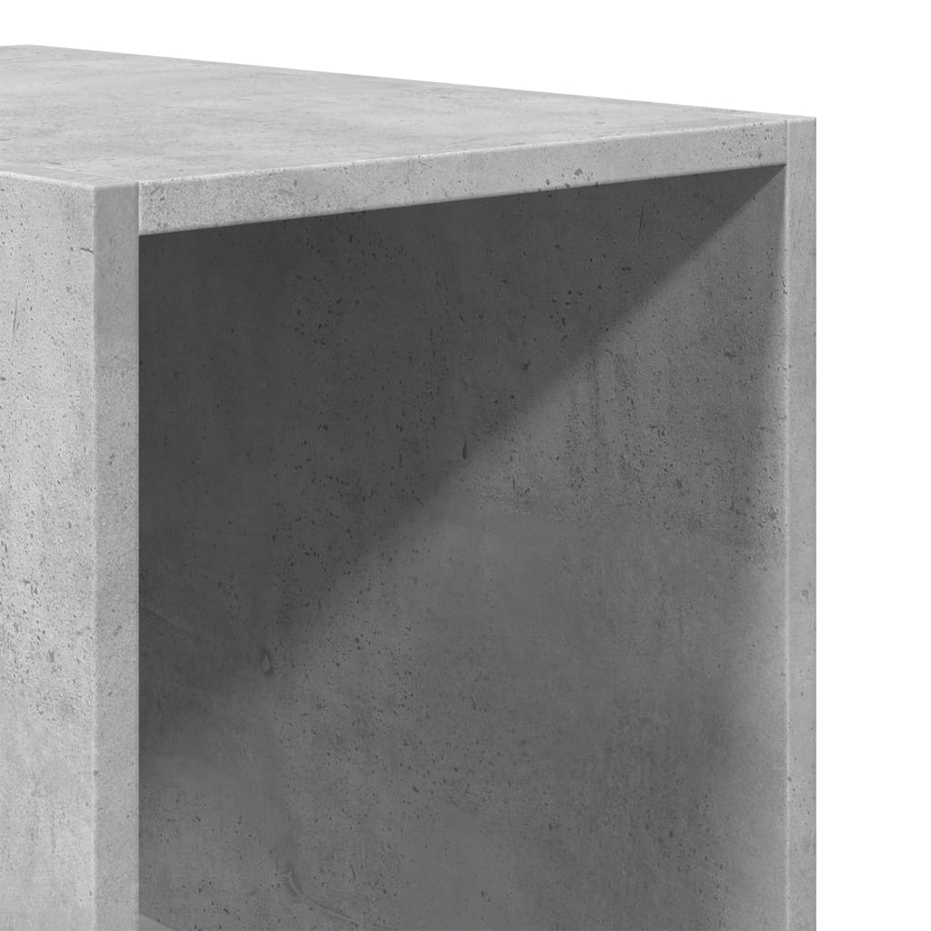 Garde-robe gris béton 30x50x200 cm bois d'ingénierie - XIOS