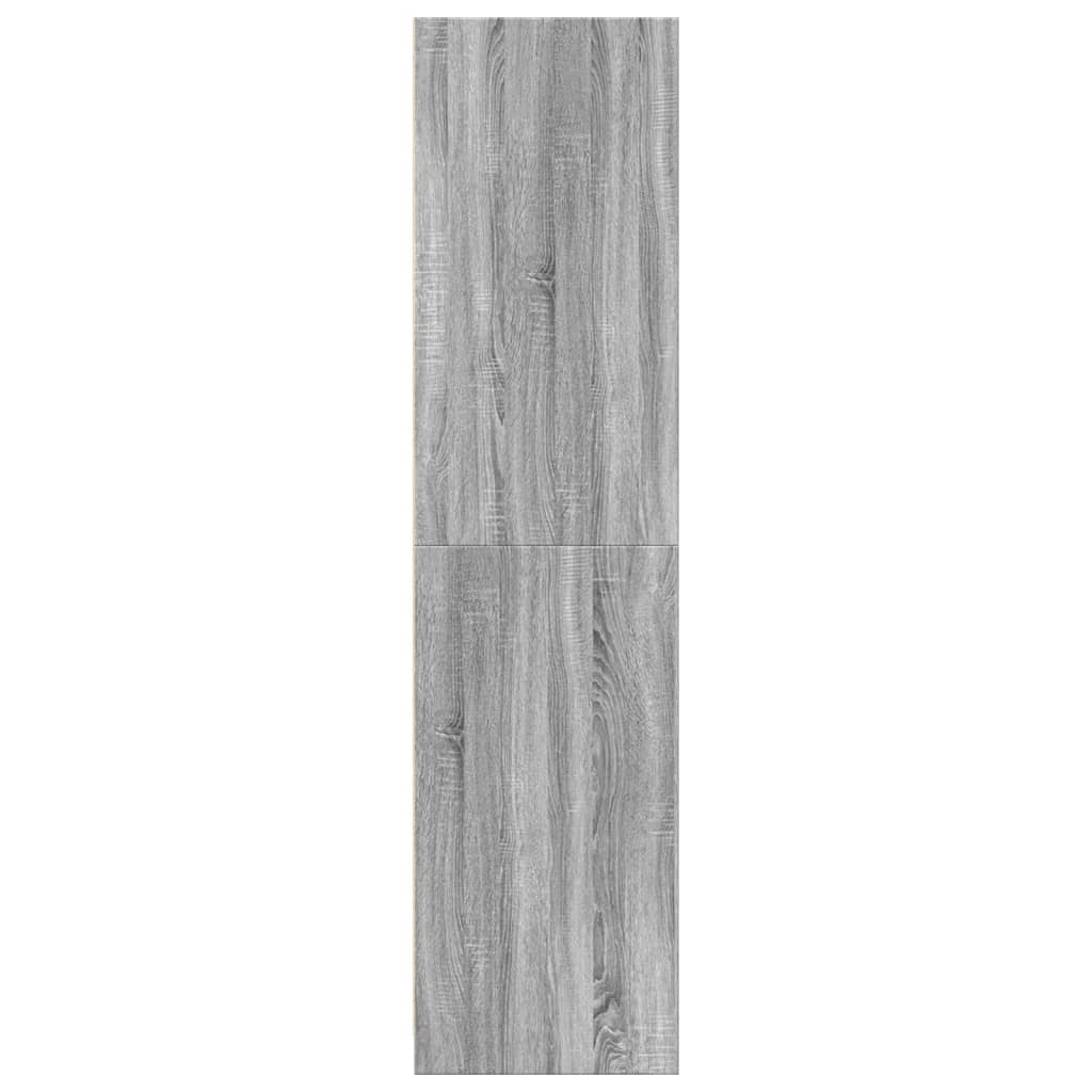 Garde-robe sonoma gris 30x50x200 cm bois d'ingénierie - XIOS