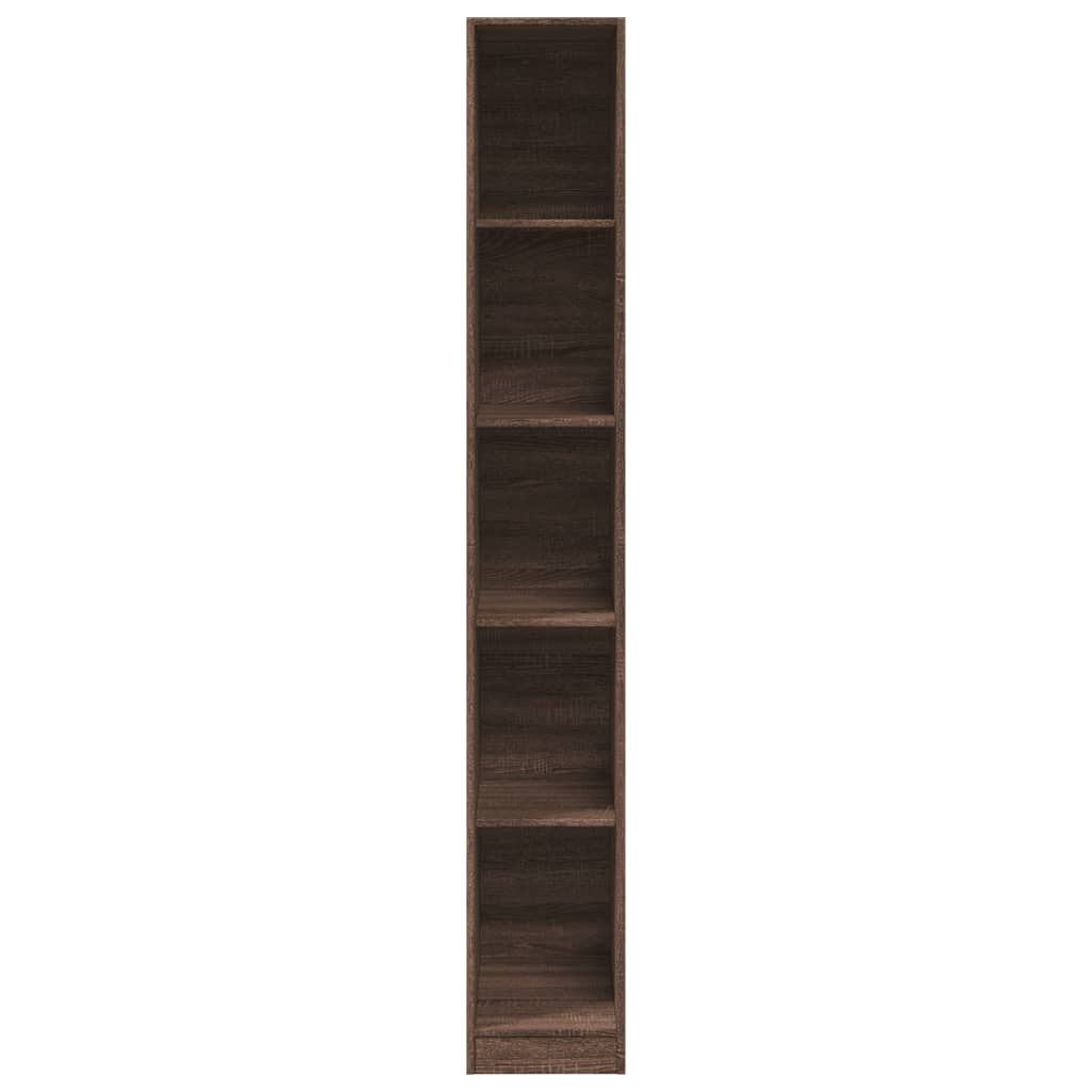 Garde-robe chêne marron 30x50x200 cm bois d'ingénierie - XIOS