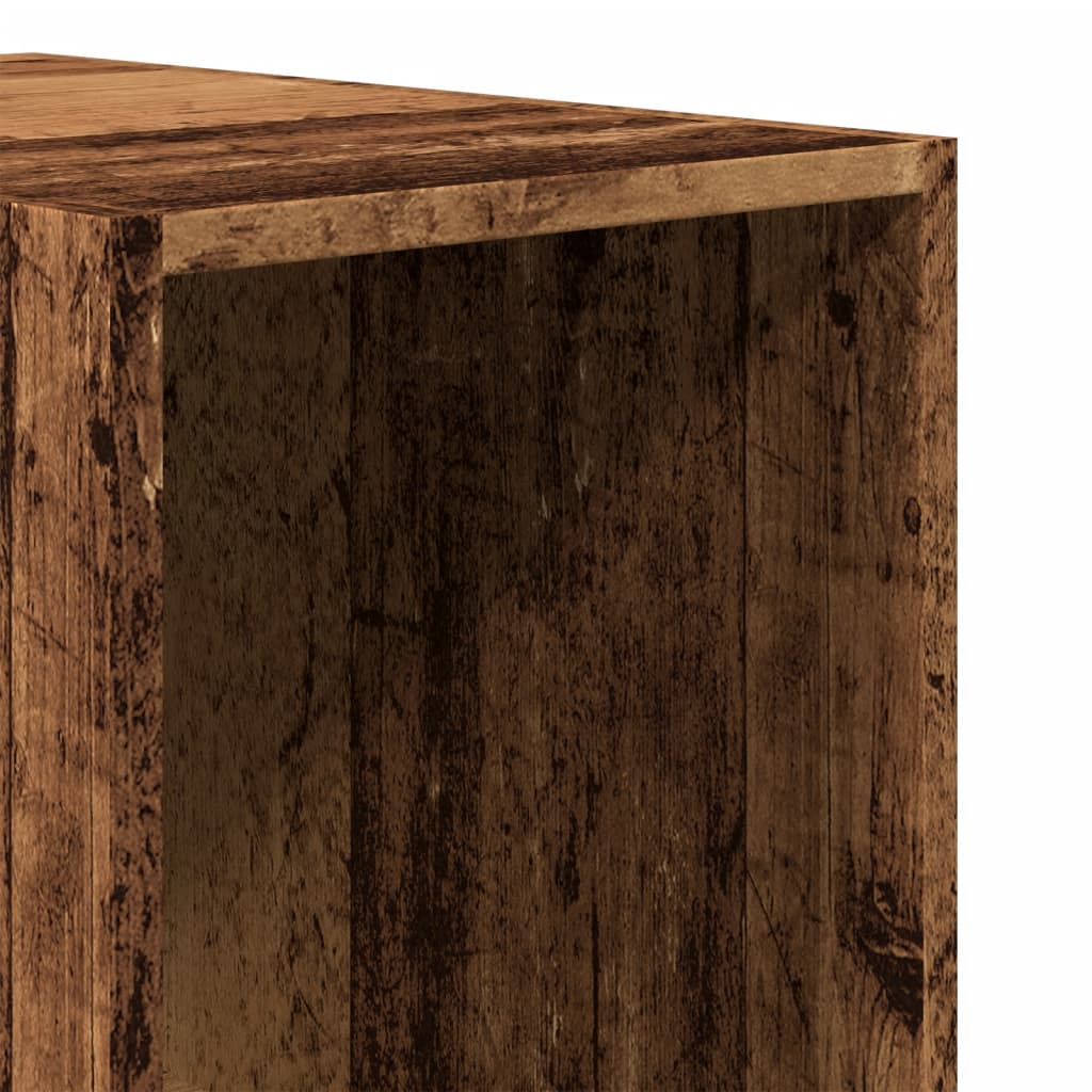 Garde-robe vieux bois 30x50x200 cm bois d'ingénierie - XIOS