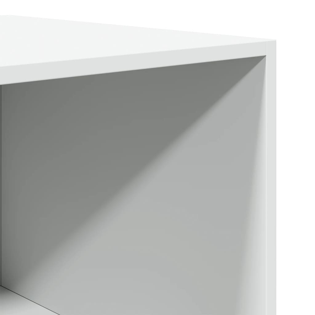 Garde-robe Blanc 50x50x200 cm Bois d'ingénierie - XIOS