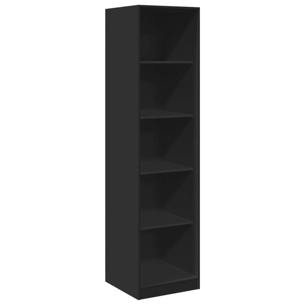 Garde-robe Noir 50 x 50 x 200 cm Bois d'ingénierie - XIOS