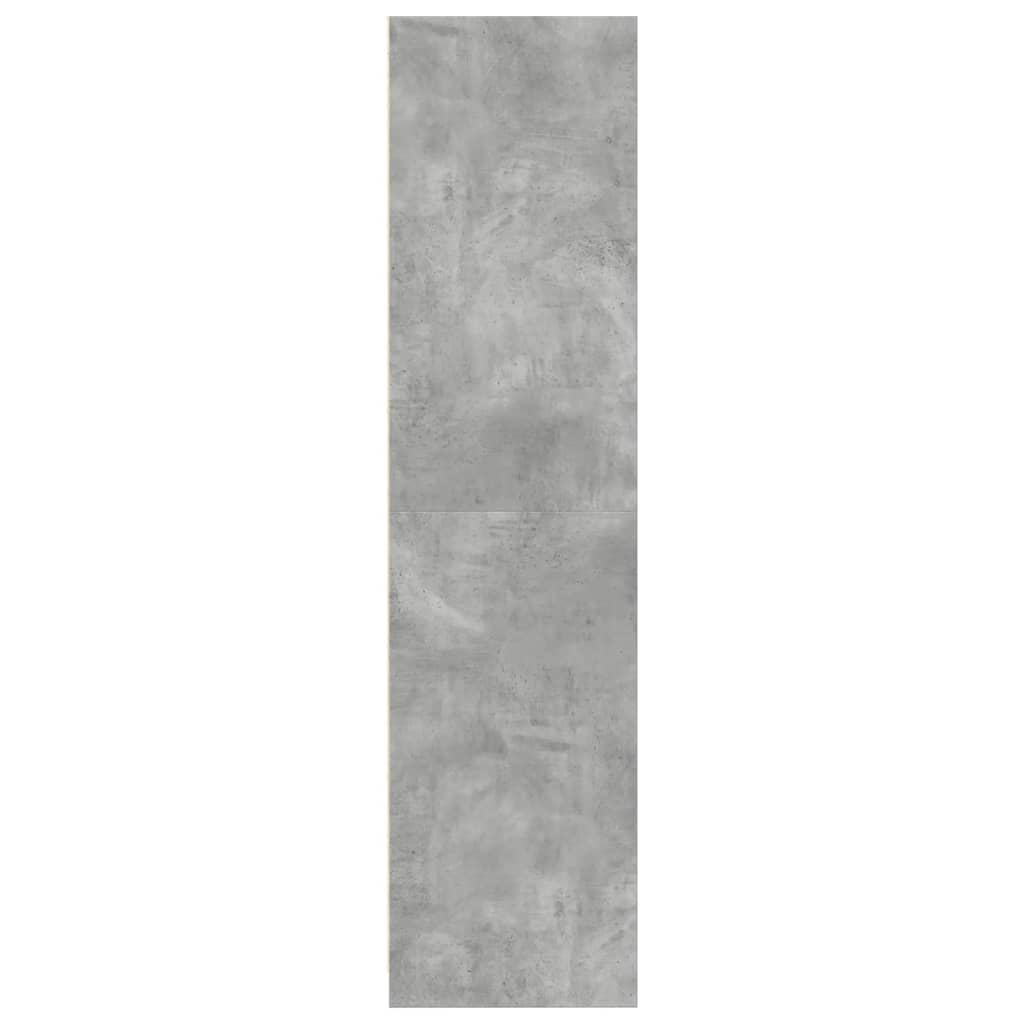 Garde-robe Gris béton 50 x 50 x 200 cm Aggloméré - XIOS