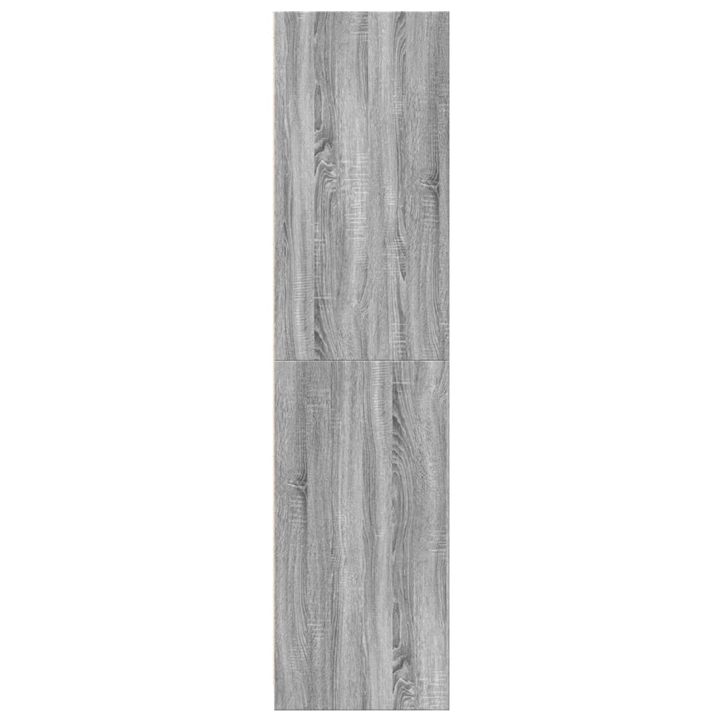 Garde-robe gris sonoma 50x50x200 cm bois d'ingénierie - XIOS