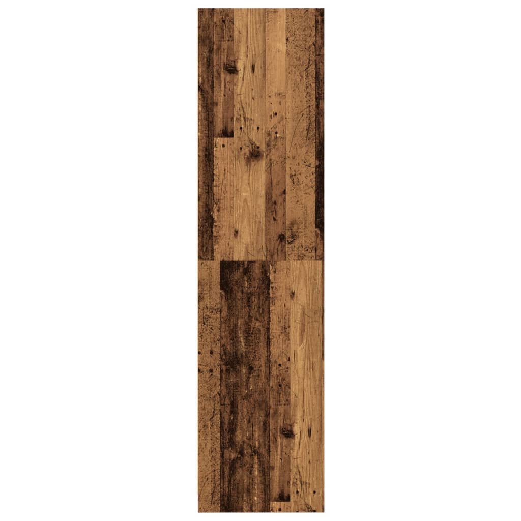 Garde-robe vieux bois 50x50x200 cm bois d'ingénierie - XIOS