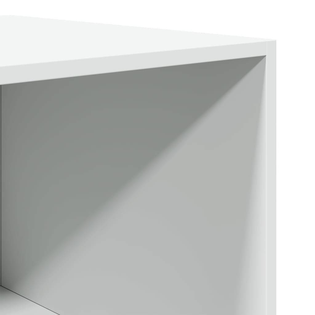 Garde-robe Blanc 100x50x200 cm Bois d'ingénierie - XIOS