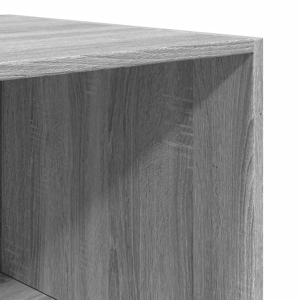 Garde-robe sonoma gris 100x50x200 cm bois d'ingénierie - XIOS