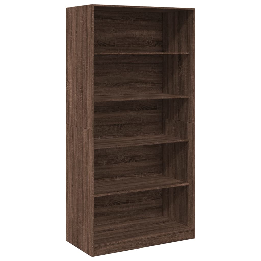 Garde-robe chêne marron 100x50x200 cm bois d'ingénierie - XIOS