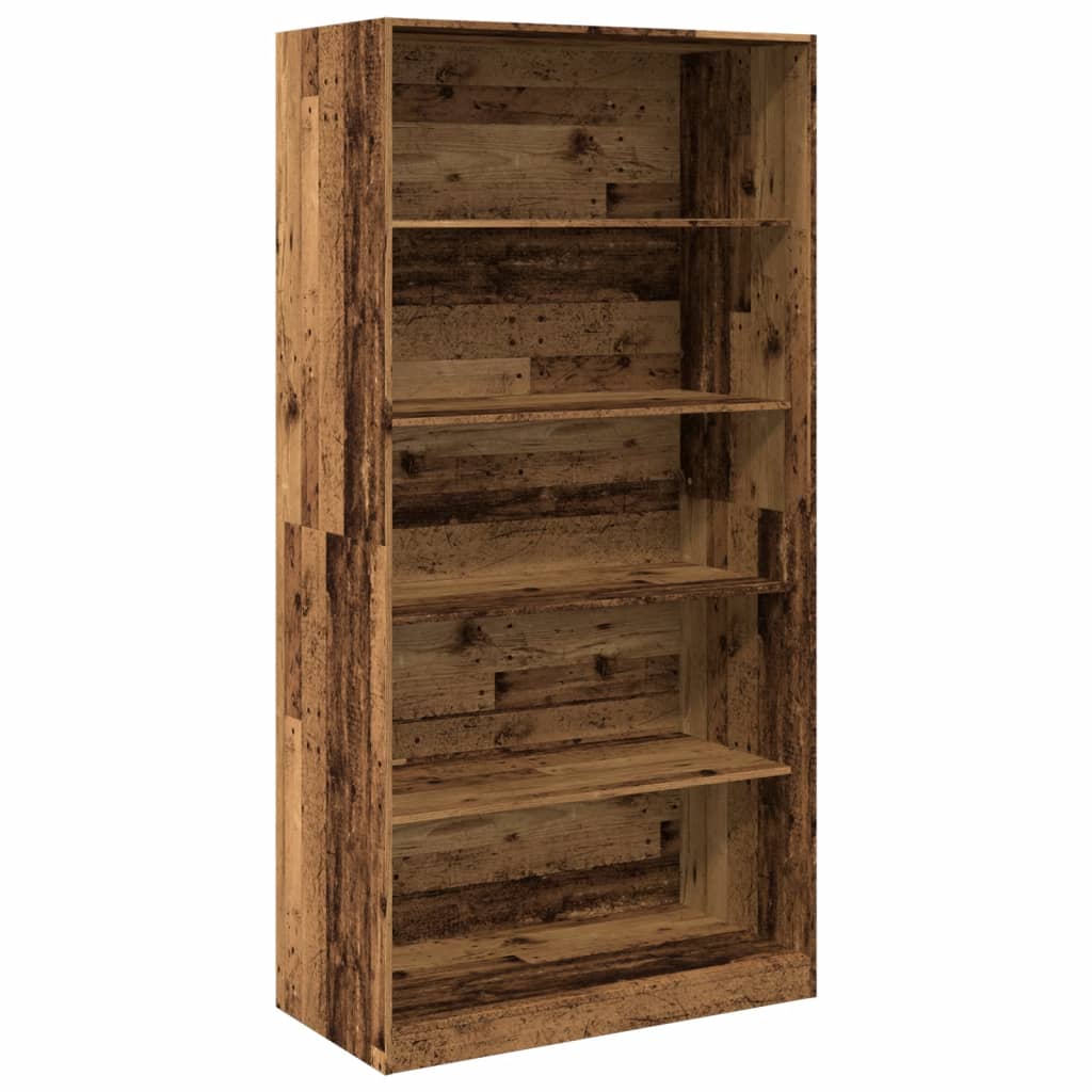 Garde-robe vieux bois 100x50x200 cm bois d'ingénierie - XIOS