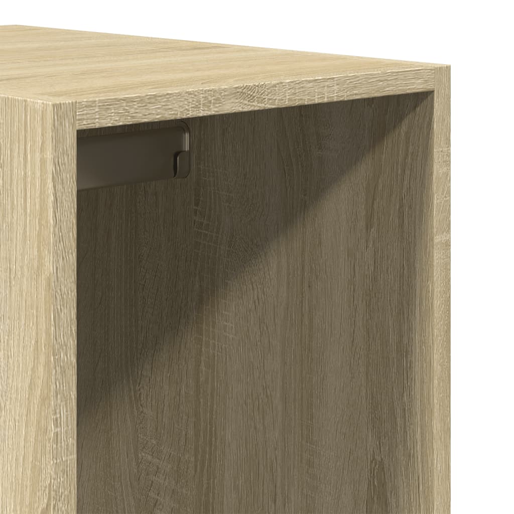 Garde-robe chêne sonoma 30x50x200 cm bois d'ingénierie - XIOS