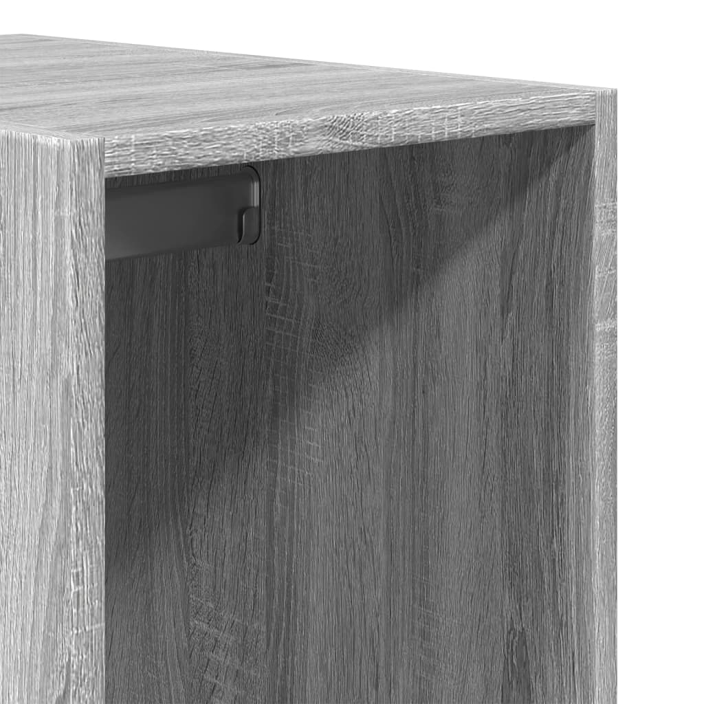 Garde-robe sonoma gris 30x50x200 cm bois d'ingénierie - XIOS