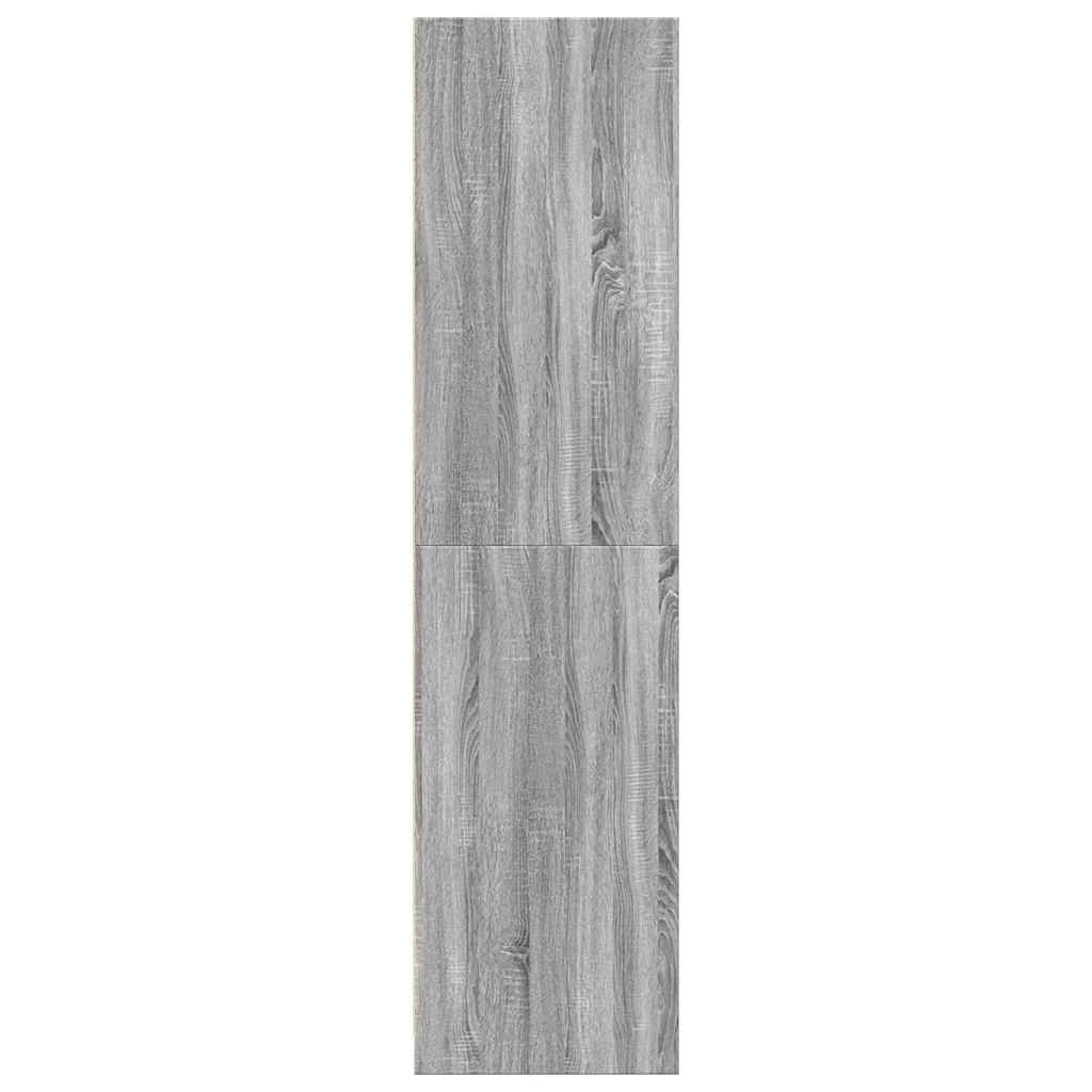 Garde-robe sonoma gris 80x50x200 cm bois d'ingénierie - XIOS