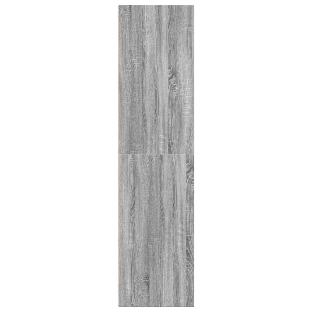Garde-robe sonoma gris 100x50x200 cm bois d'ingénierie - XIOS