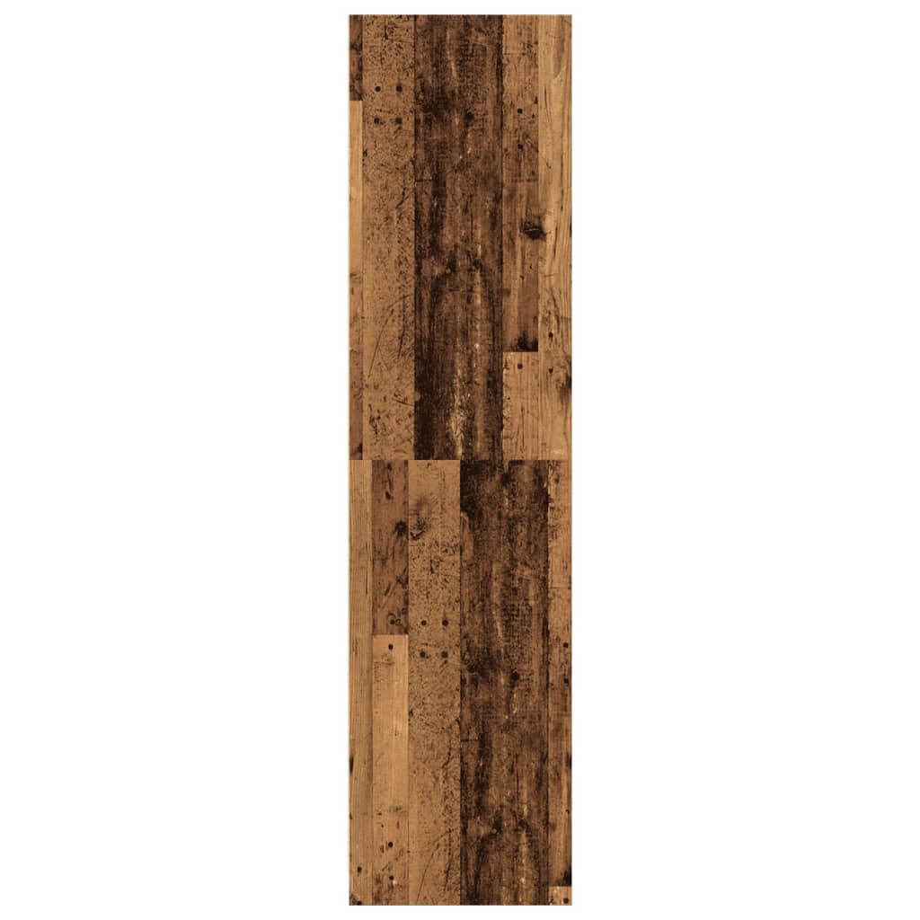 Garde-robe vieux bois 30x50x200 cm bois d'ingénierie - XIOS