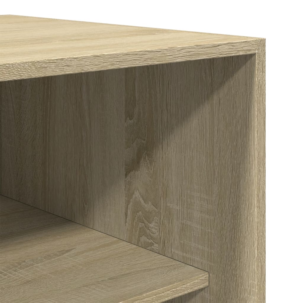 Garde-robe chêne sonoma 80x50x200 cm bois d'ingénierie - XIOS