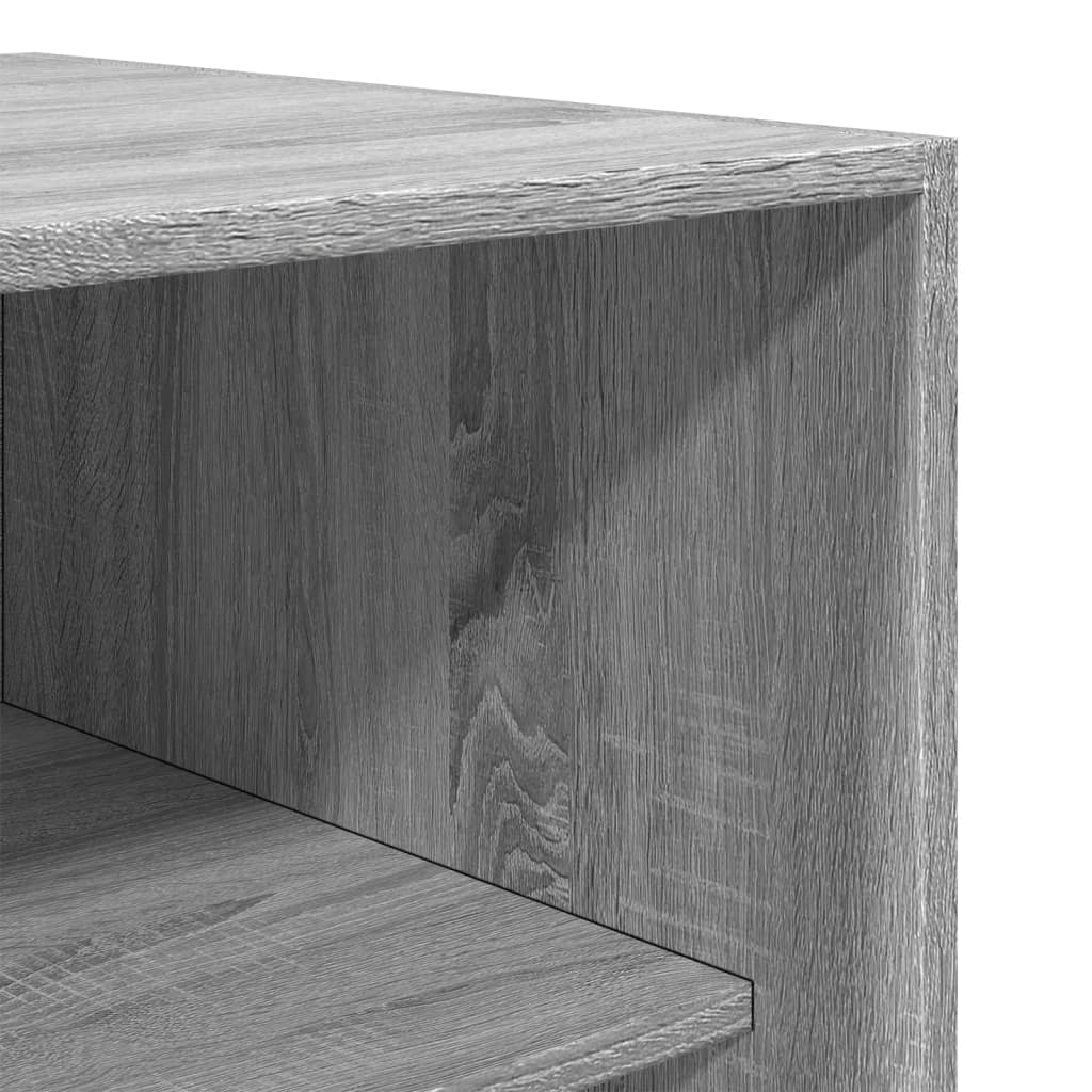 Garde-robe sonoma gris 80x50x200 cm bois d'ingénierie - XIOS