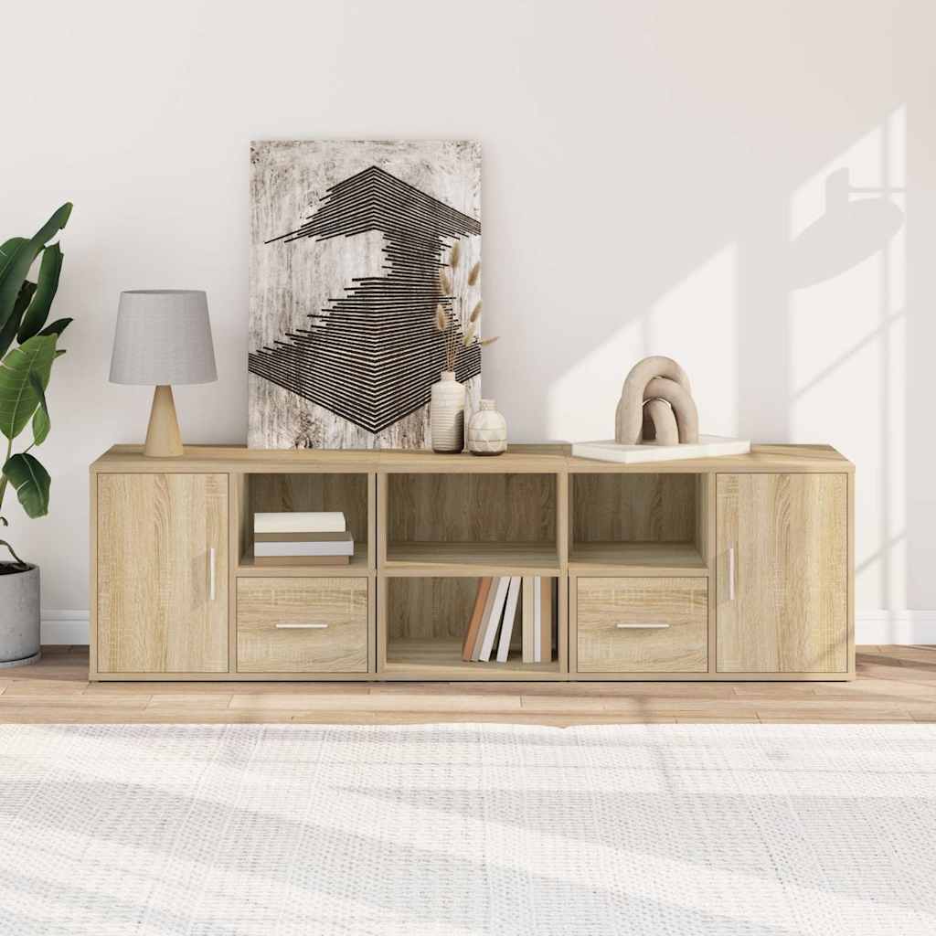Armoire d'angle chêne sonoma 160x40x45 cm bois d’ingénierie - XIOS
