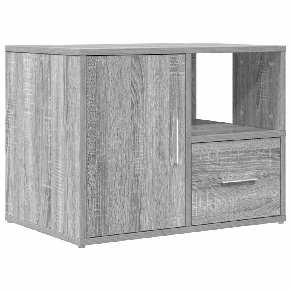 Armoire d'angle sonoma gris 160x40x45 cm bois d'ingénierie