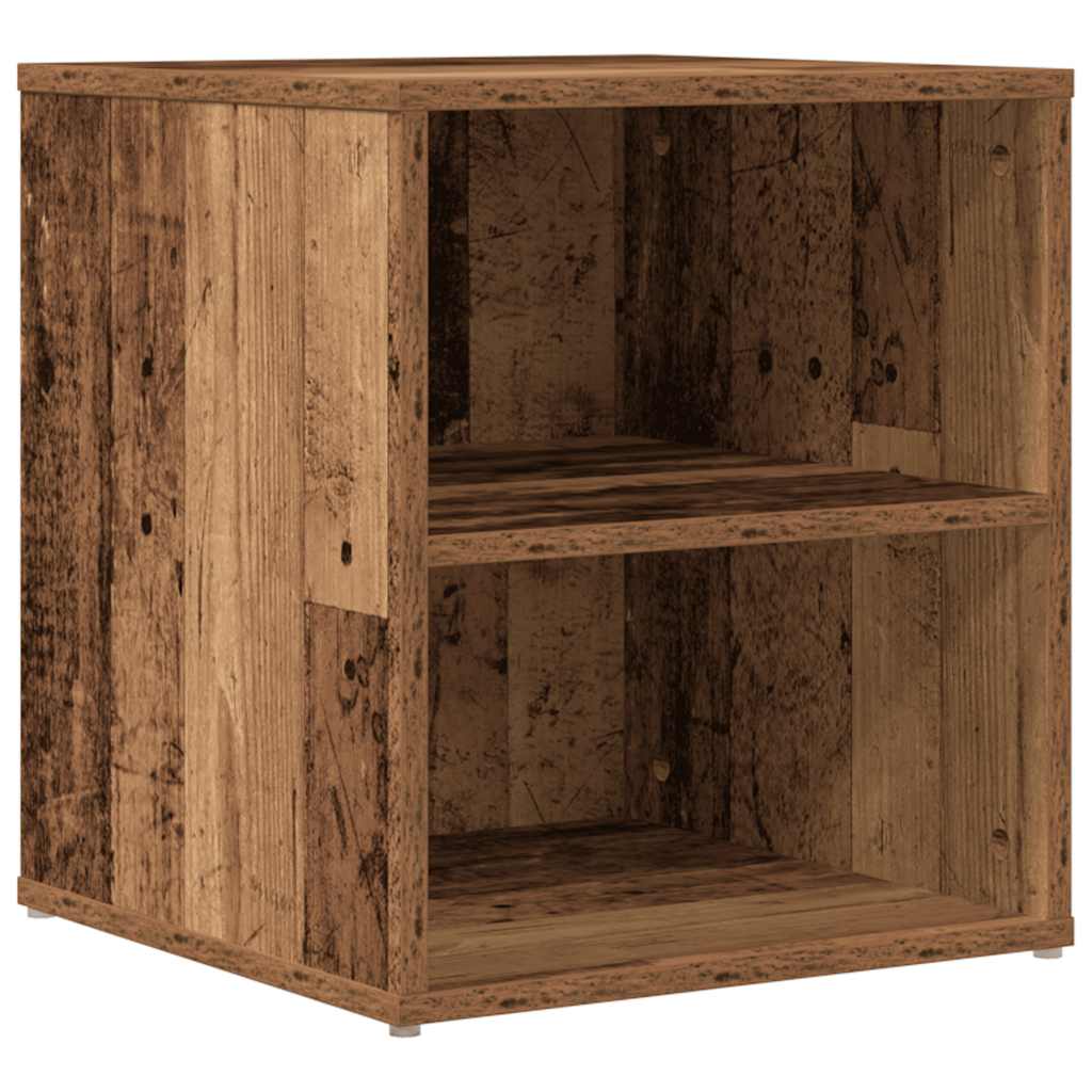 Armoire d'angle vieux bois 200x40x45 cm bois d'ingénierie - XIOS