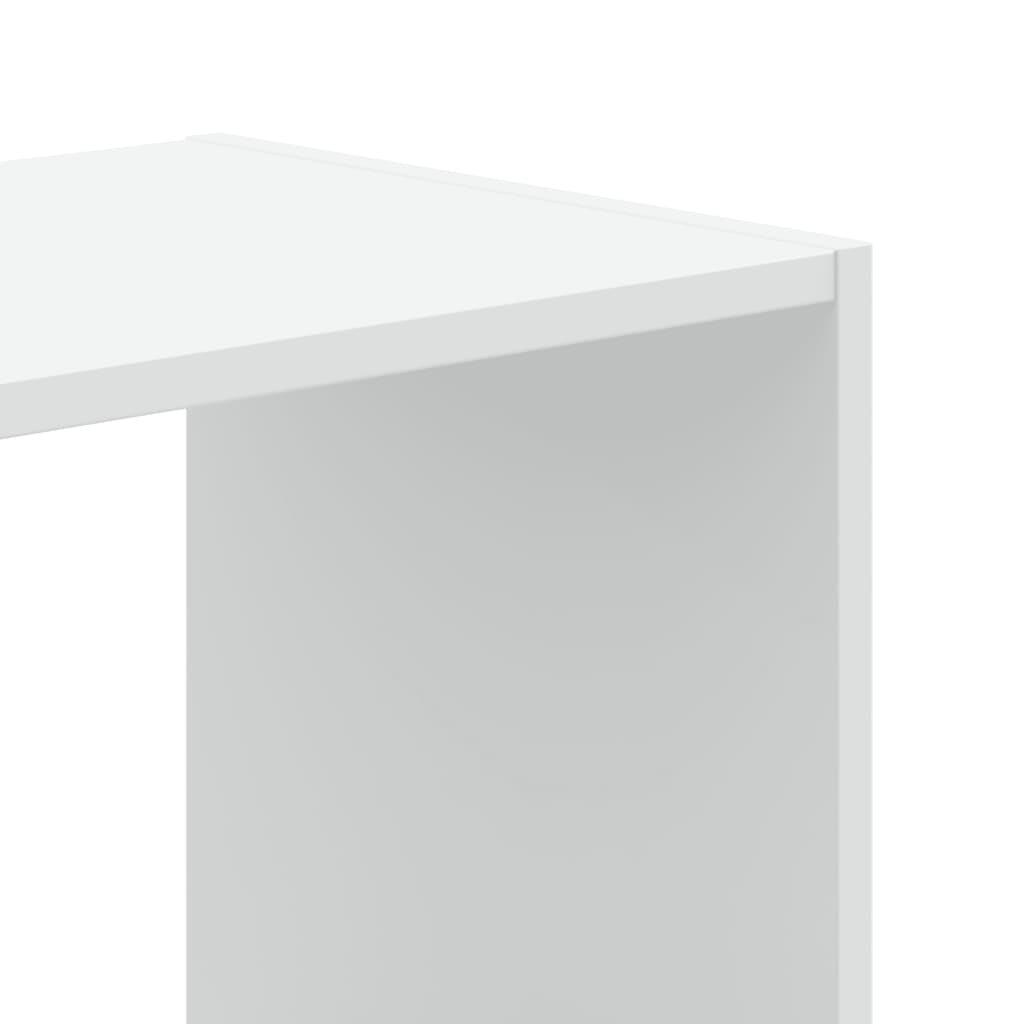 Bibliothèque blanc 102x32x108 cm bois d'ingénierie - XIOS