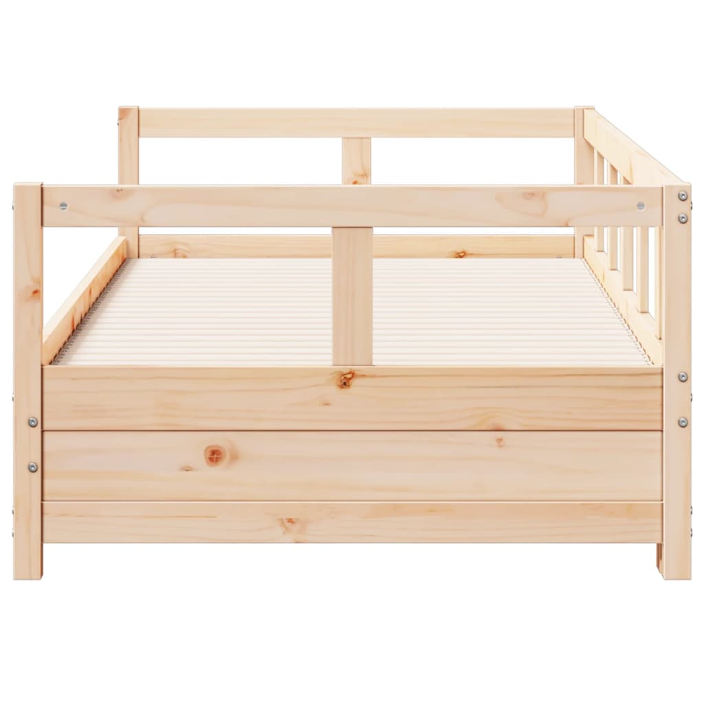 Lit de jour sans matelas 90x190 cm bois de pin massif - XIOS