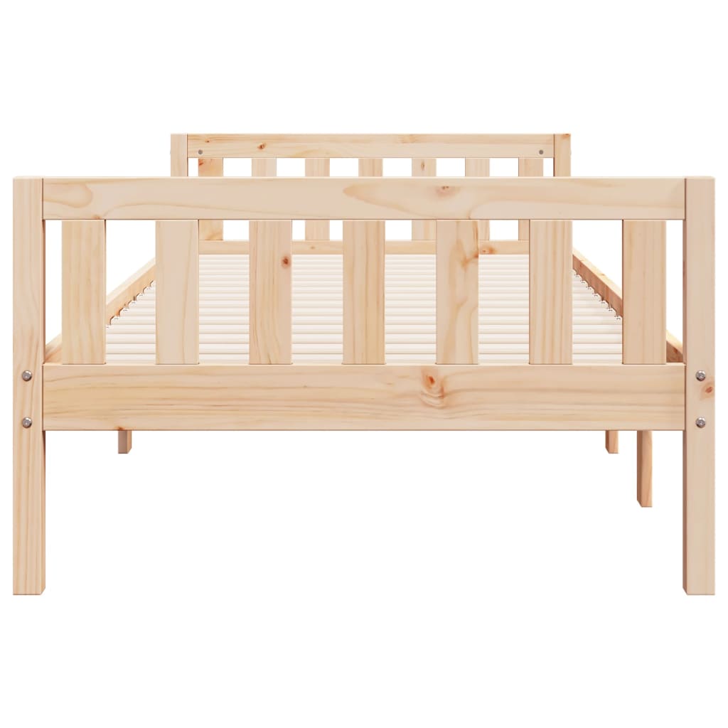 Lit pour enfants sans matelas 90x190 cm bois de pin massif - XIOS