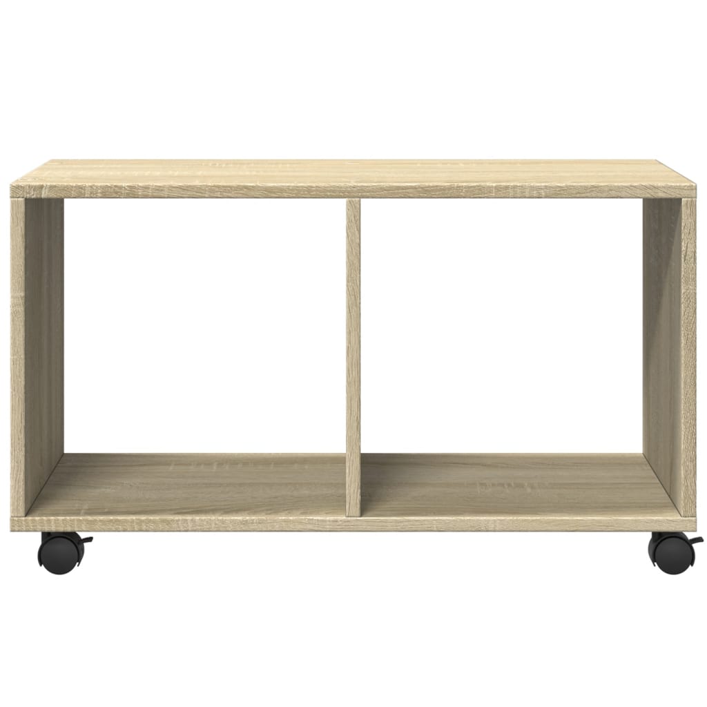 Armoire à roulettes chêne sonoma 72x33x42,5cm bois d’ingénierie - XIOS