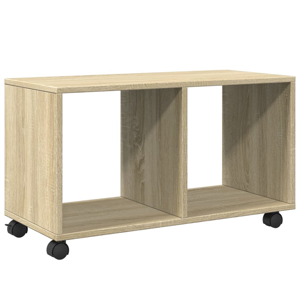 Armoire à roulettes chêne sonoma 72x33x42,5cm bois d’ingénierie - XIOS