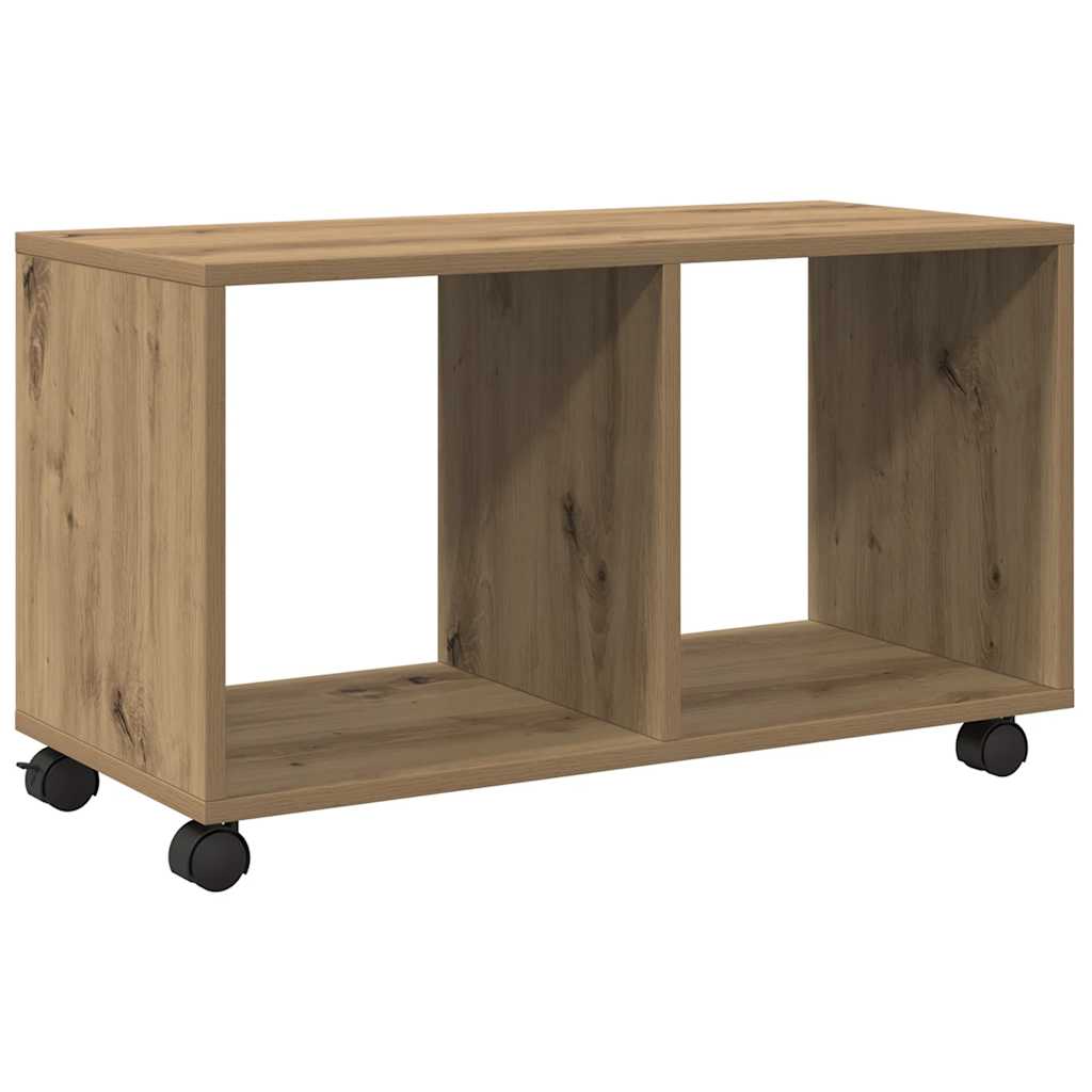 Armoire à roulettes chêne artisanal bois d'ingénierie - XIOS