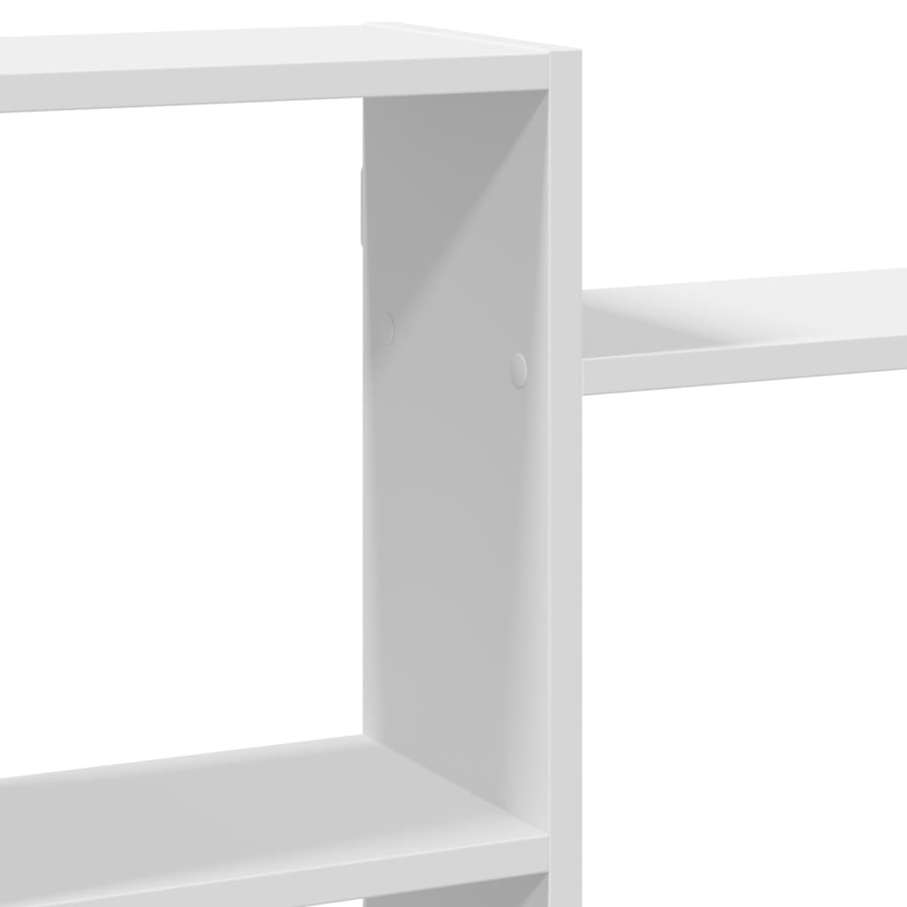 Étagère murale blanc 159x18x65 cm bois d'ingénierie - XIOS