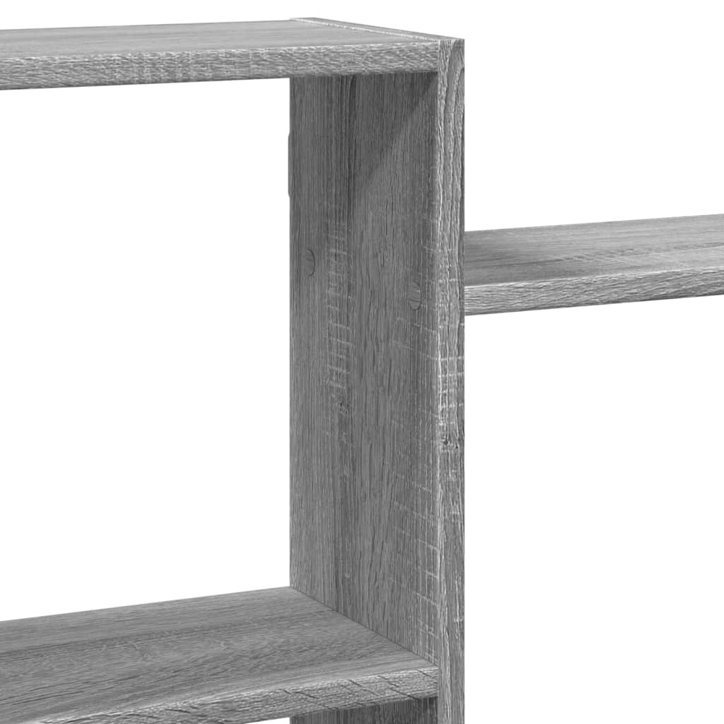 Étagère murale sonoma gris 159x18x65 cm bois d'ingénierie - XIOS