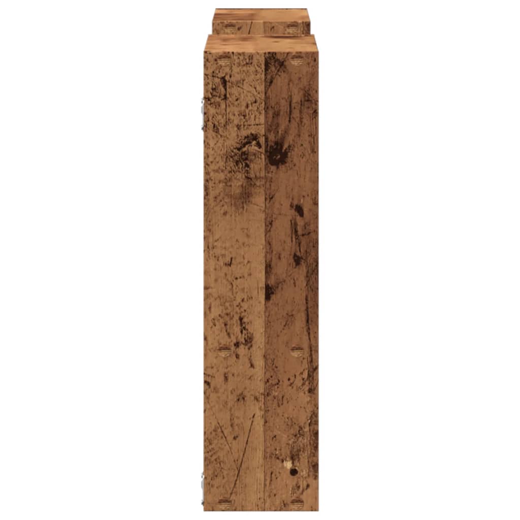 Étagère murale vieux bois 99x15x60 cm bois d'ingénierie - XIOS