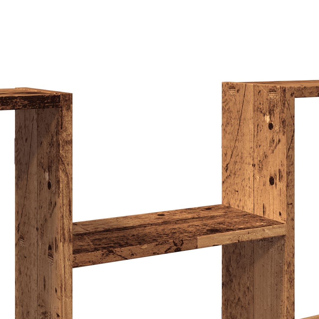 Étagère murale vieux bois 99x15x60 cm bois d'ingénierie - XIOS