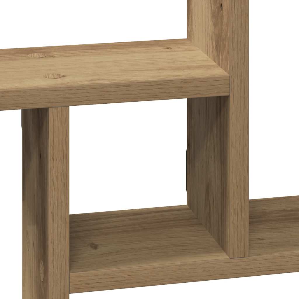 Étagères murales 2 pcs chêne artisanal bois d'ingénierie - XIOS