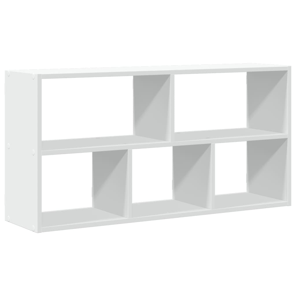 Étagère murale blanc 100x25x50 cm bois d'ingénierie - XIOS