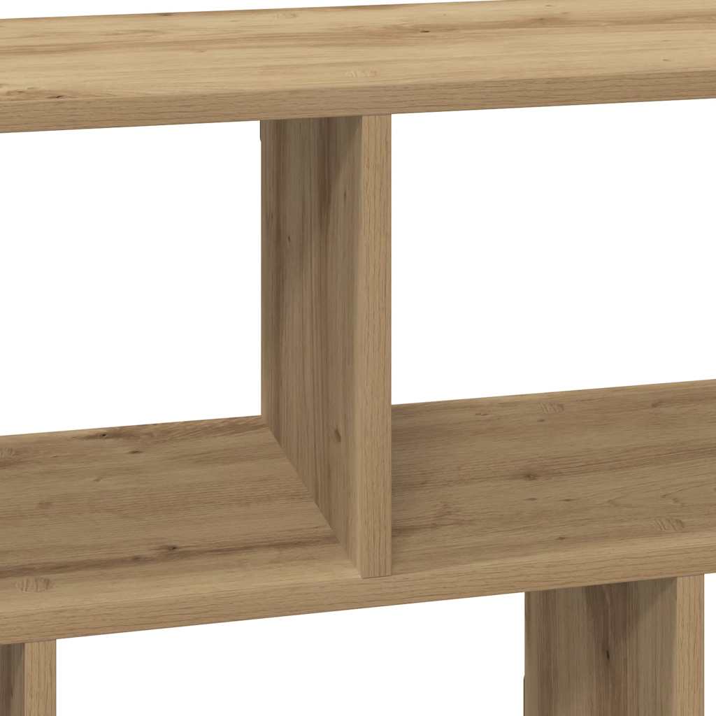 Étagère murale chêne artisanal 100x25x50 cm bois d'ingénierie