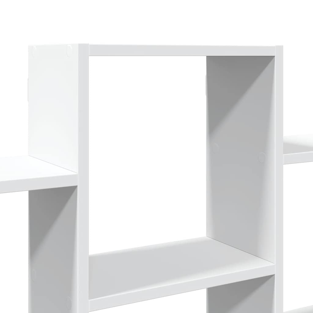 Étagère murale blanc 159x18x66 cm bois d'ingénierie - XIOS
