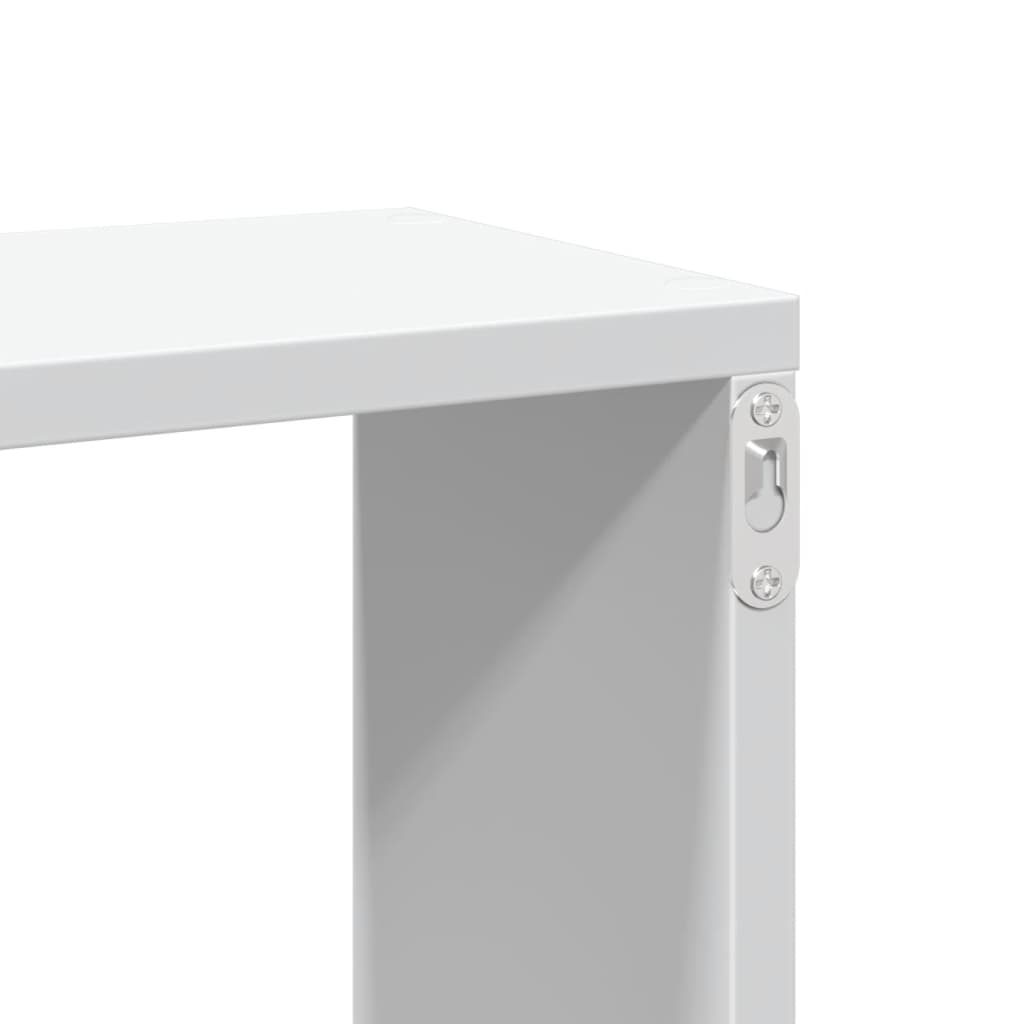 Étagère murale blanc 167,5x18x68 cm bois d'ingénierie - XIOS