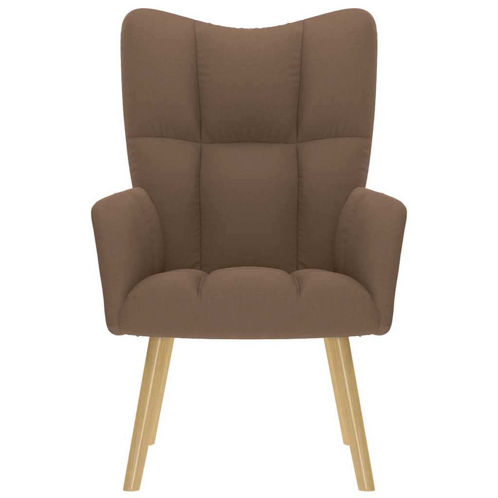 Chaise de relaxation Marron Tissu - XIOS