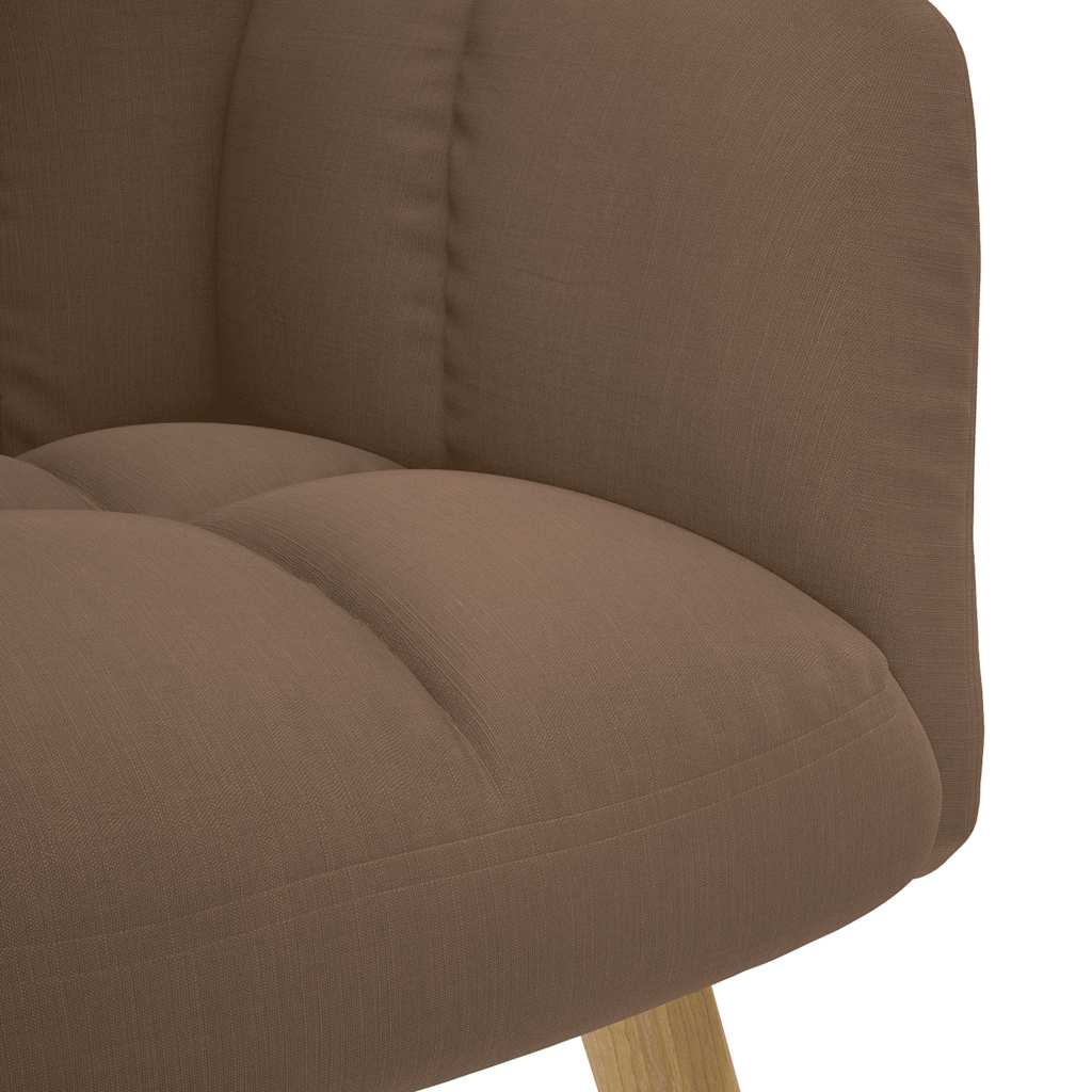 Chaise de relaxation Marron Tissu - XIOS