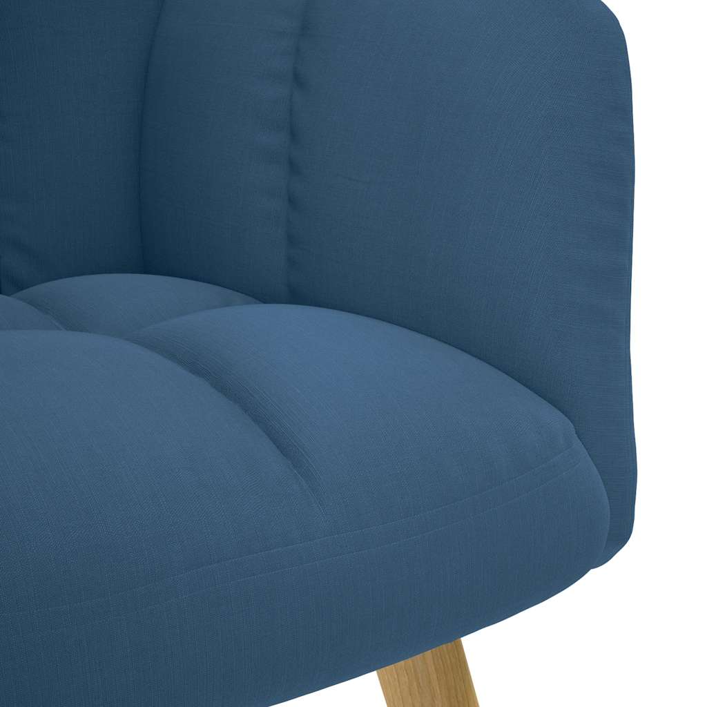Chaise de relaxation Bleu Tissu - XIOS